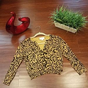 Leopard  Cardigan